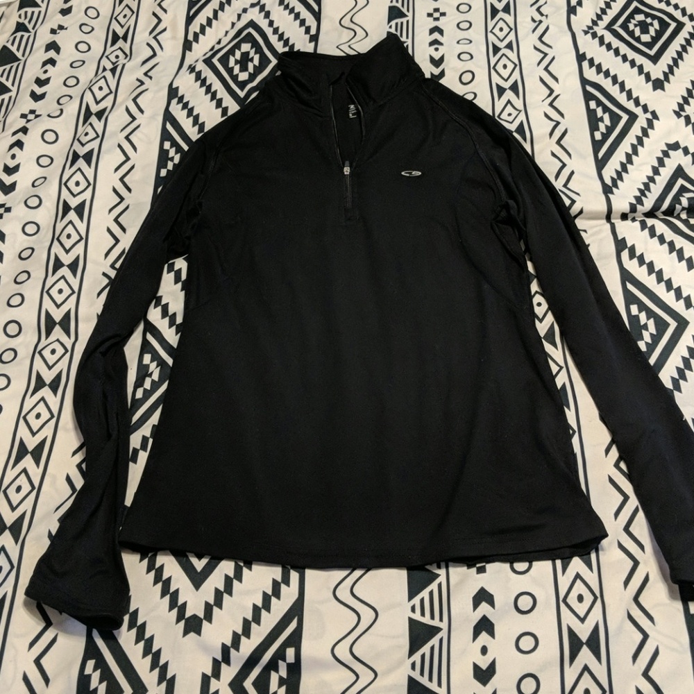 Champion black pull over